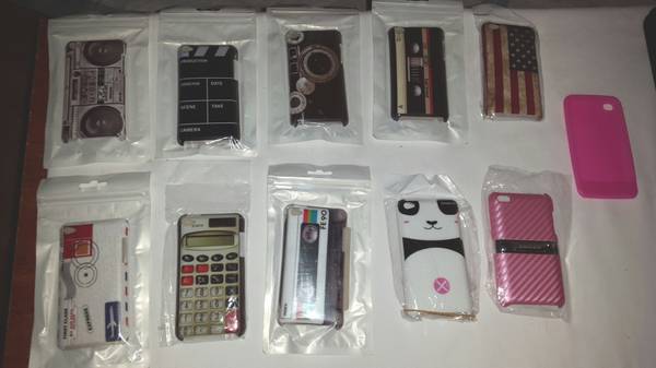 I have new in pkgs Ipod touch 4 cases  11 total..