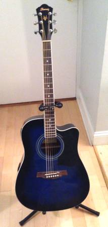 Ibanez Acoustic Guitar with Electronics V72ECE