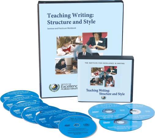 IEW The Institute For Excellence in Writing DVDs and Teaching Workboo