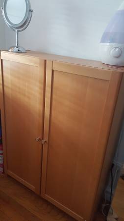 Ikea 41 Tall Billy Bookcase with Doors