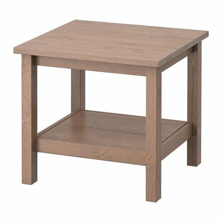 IKEA HEMNES side table grey