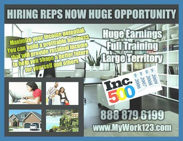 INCOME OPPORTUNITY EARN GREAT INCOME NO EXP REQUIRED (baltimore)