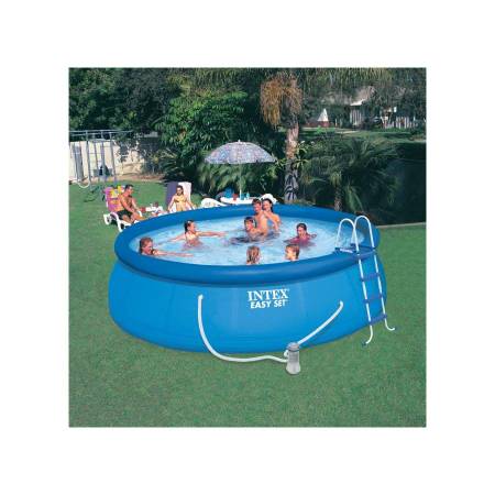 Intex inflatable 15 foot round POOL amp PUMP acessories