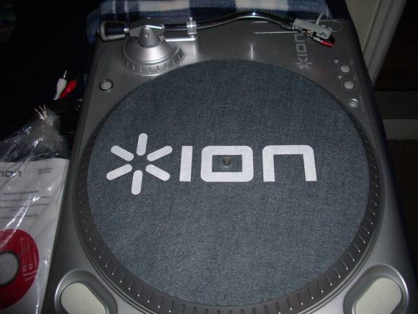 ION USB Turntable For EZ Converter And RCA Input amp Output