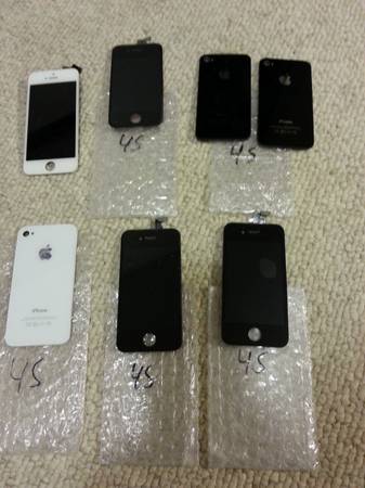 iPhone 4 replacement screens 4s backs