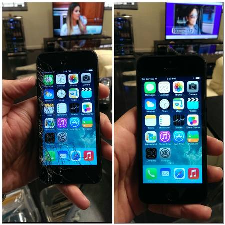 iPhone 5 glass repair. All models on sale (farmington hills)