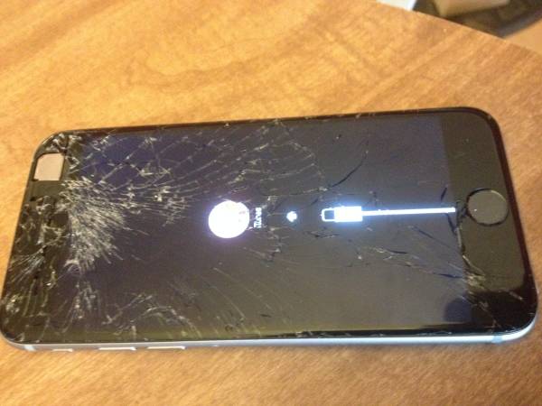 iPhone 6 16gb unlocked (cracked amp stuck on itunes)