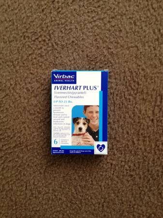 Iverhart Plus, Generic for Heartgard Plus up to 25 lbs...40 (Southgate)