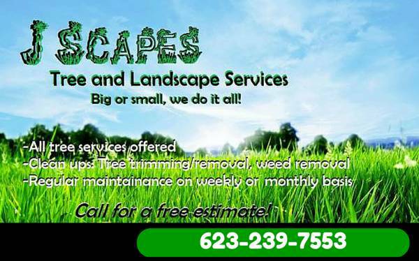 J SCAPES FOR ALL YOUR LAWN,  TREE,  amp IRRIGATION NEEDS (HONEST amp RELIABLE)