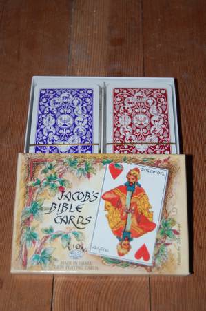 Jacobs Bible Cards 2 decks