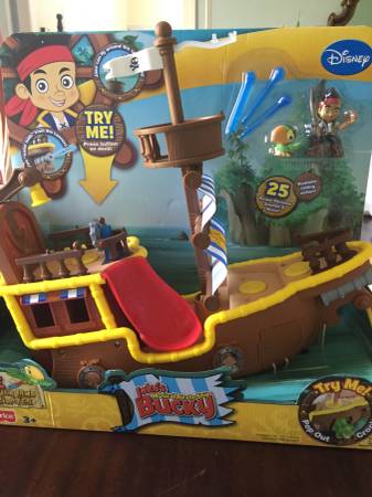 Jakes musical Bucky pirate ship