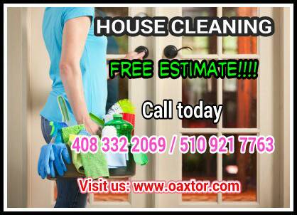 JANITORIAL SERVICES, RESIDENTIAL AND COMMERCIAL. (santa clara)