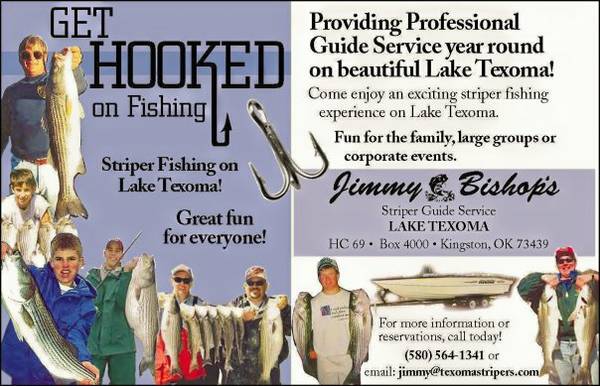 Jimmy Bishops Striper Guide Service (Lake Texoma)