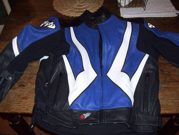 Joe Rocket leather riding jacket. Brand new,never worn
