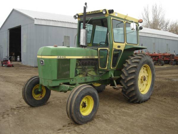 John Deere 2840 tractor with Cab (Foxhome,MN)