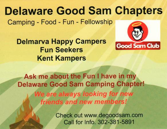 Join a Delaware Good Sam Camping Chapter (Delaware)