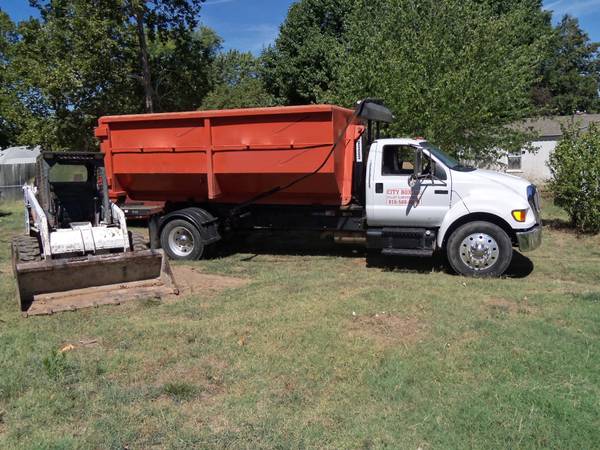 junk removal  dumpster rental  skidloader work (kc area)