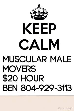 Keep Calm 20 (Movers are available)