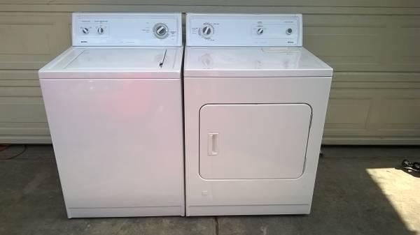 Kenmore washer and gas dryer works great