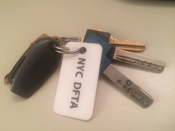 Keys found 86 st. NYC DFTA (Upper West Side)