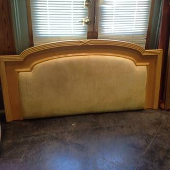 King  WALL MOUNT yellow headboards...25