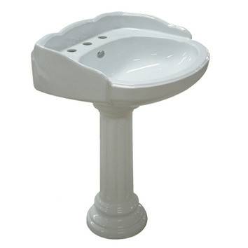 Kingston Pedestal Bathroom Sink