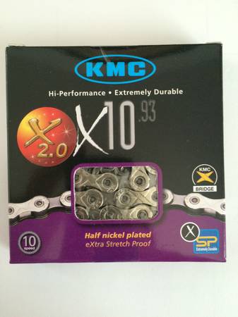 KMC 10 Speed Bike Chain X10.93