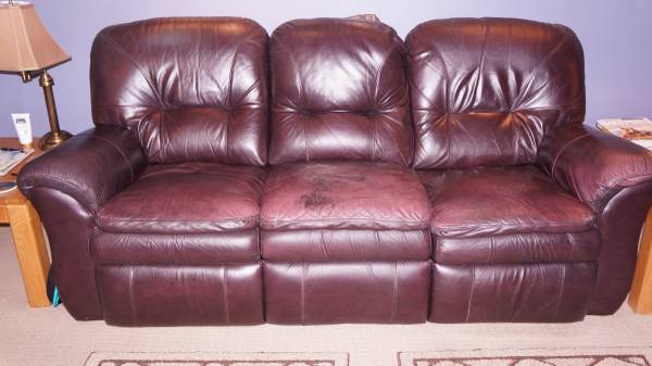 L. Leather Sofa