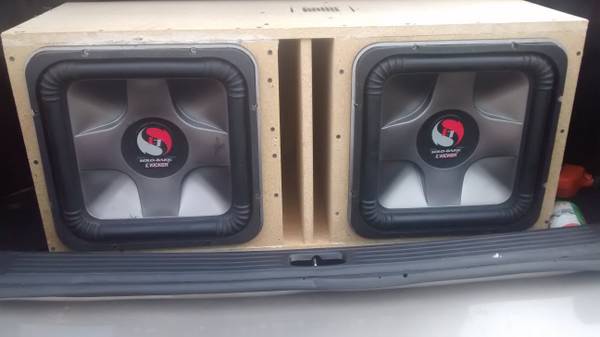 L7 15 inch speakers in box 425