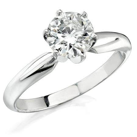 Lab Certified Pretty 1.62 carat solitaire diamond ring.Layaway ok.