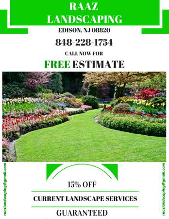 Landscape Services Provided (Edison)