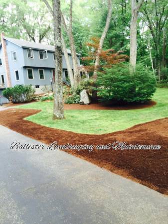 Landscaping. Mulching. flower beds. trimming. yard work. (Andover, Billerica. Lexington and etc)