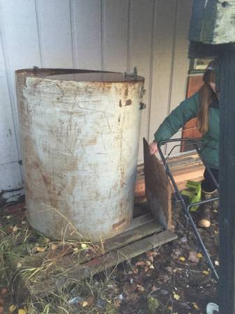 Large 300 gallon fuel tank