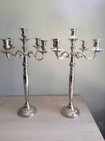 large candleabras