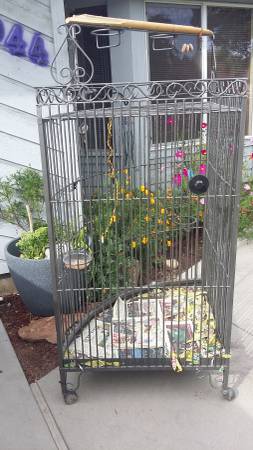 Large Corner Bird Parrot Cage (Boise)