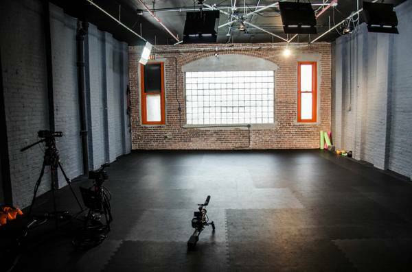 Large, raw studio space with full filming production team (East Harlem)