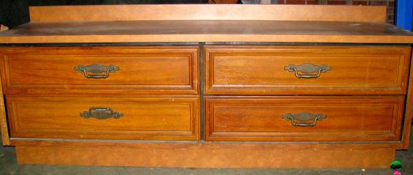 large storage chest of drawers or big screen tv stand Klem furniture.