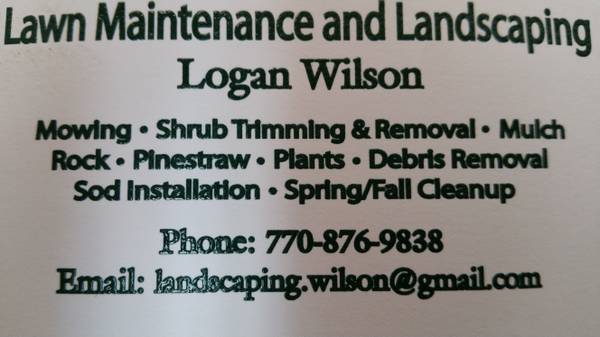 lawn care and landscaping services (fayette)