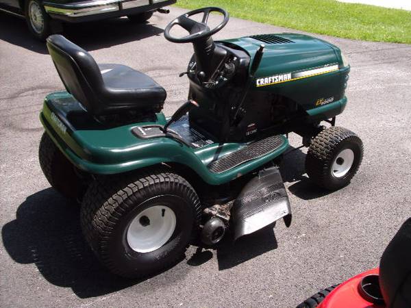 Lawn Tractors and Riding  Mowers...........
