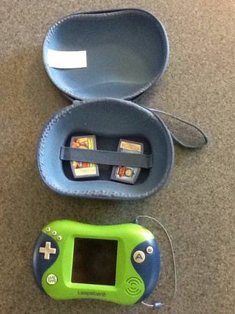 Leapster 2 with case and games