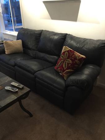 Leather Couch and Loveseat for sale