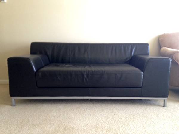 Leather Love Seat