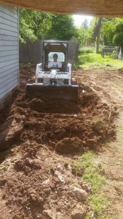 Levelgrade yard,Haul dirtconcrete away NEED DUMP TRAILER amp TRACTOR (NW 23rd amp Shartel)