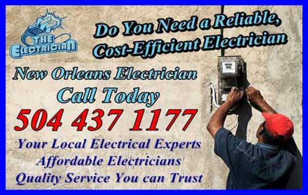 Licensed ElectricianBudget FriendlyProfessionalLicensed. (Electrician New Orleans)