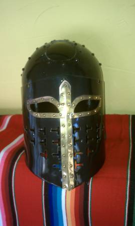 Life Size Handcrafted Knights Helm