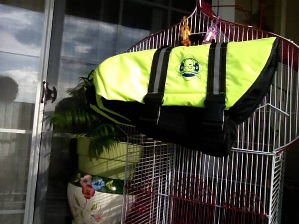 Life vest, Flotation device for dog (Rockville)