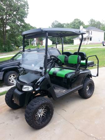 Lifted 48v ezgo rxv