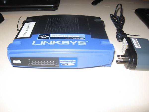 linksys cabledsl router