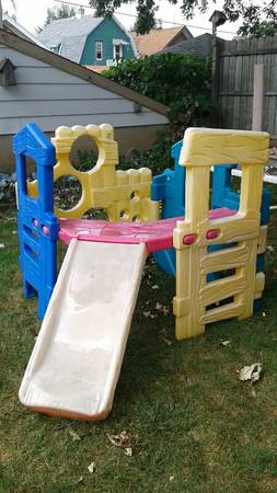 little tykes play set climber gym  free table