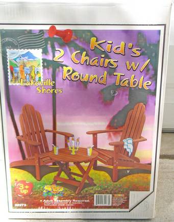 LK  Kids Adirondack Table amp Chairs (Shawnee Mission, KS)